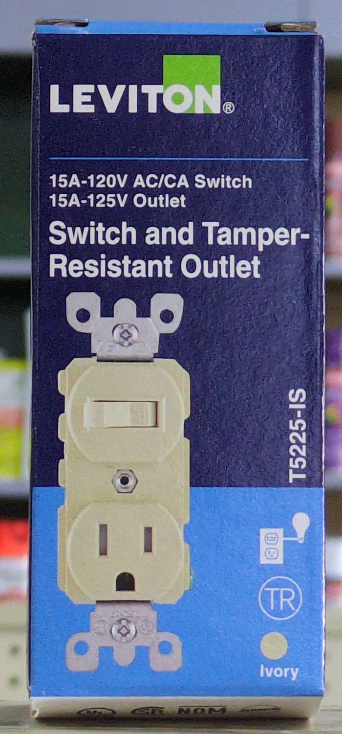 R51-T5225-0IS COMBO SWTCH/TR OUTLET