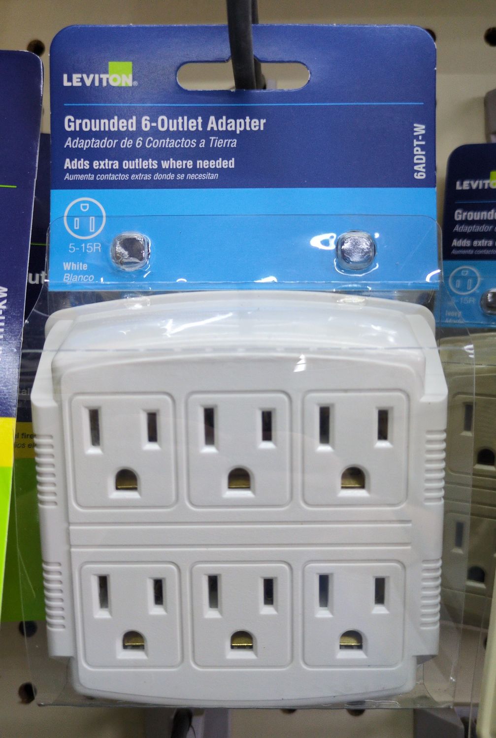 C22-6ADPT-00W 6OUTLET ADAPT