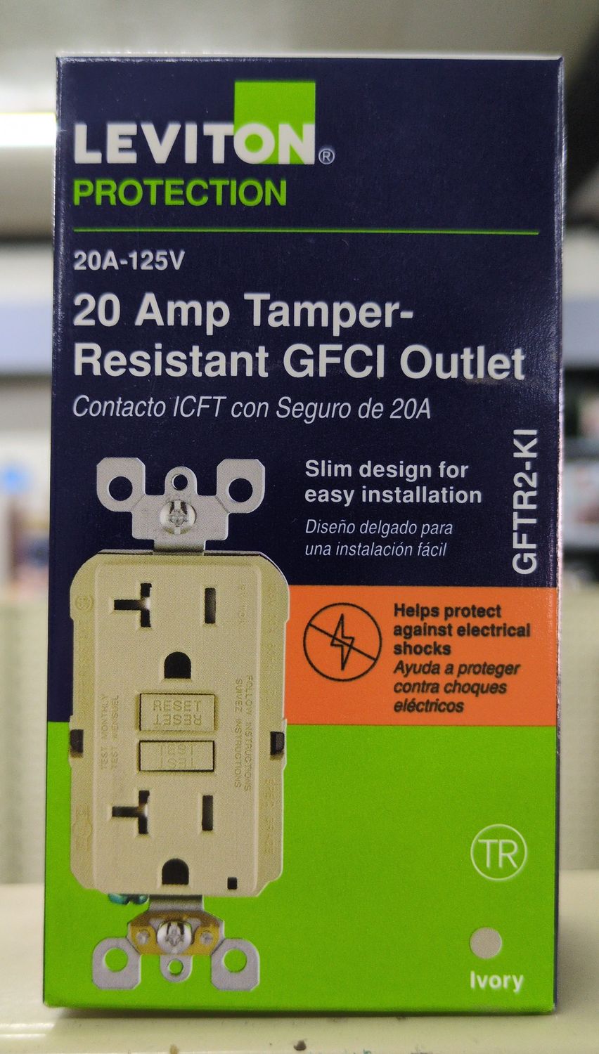 GFTR2-R11-0KI/R91 TEST TAMPER GFCI