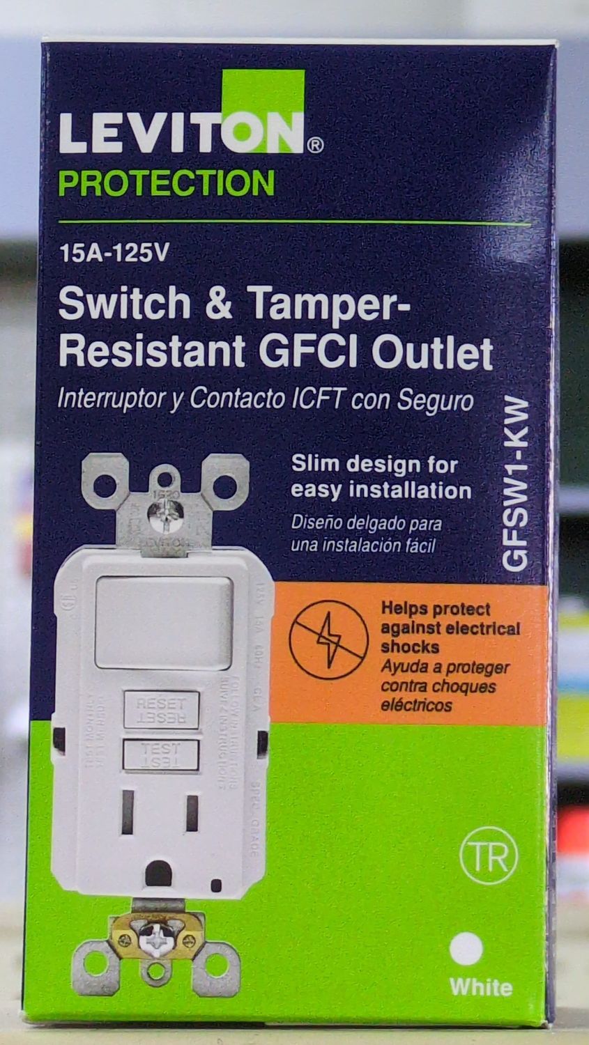 R92-GFSW1-00W SELF TEST GFCI