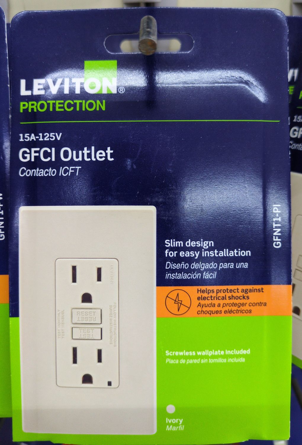 C51-GFNT1-0PI/C31 125V RECEPTACLE