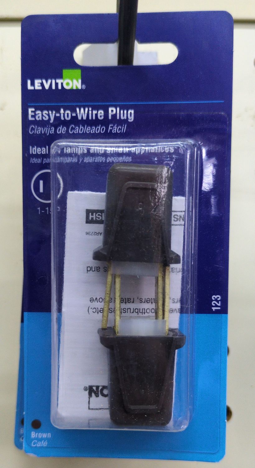 C30-00123-000B CORD PLUG BRN