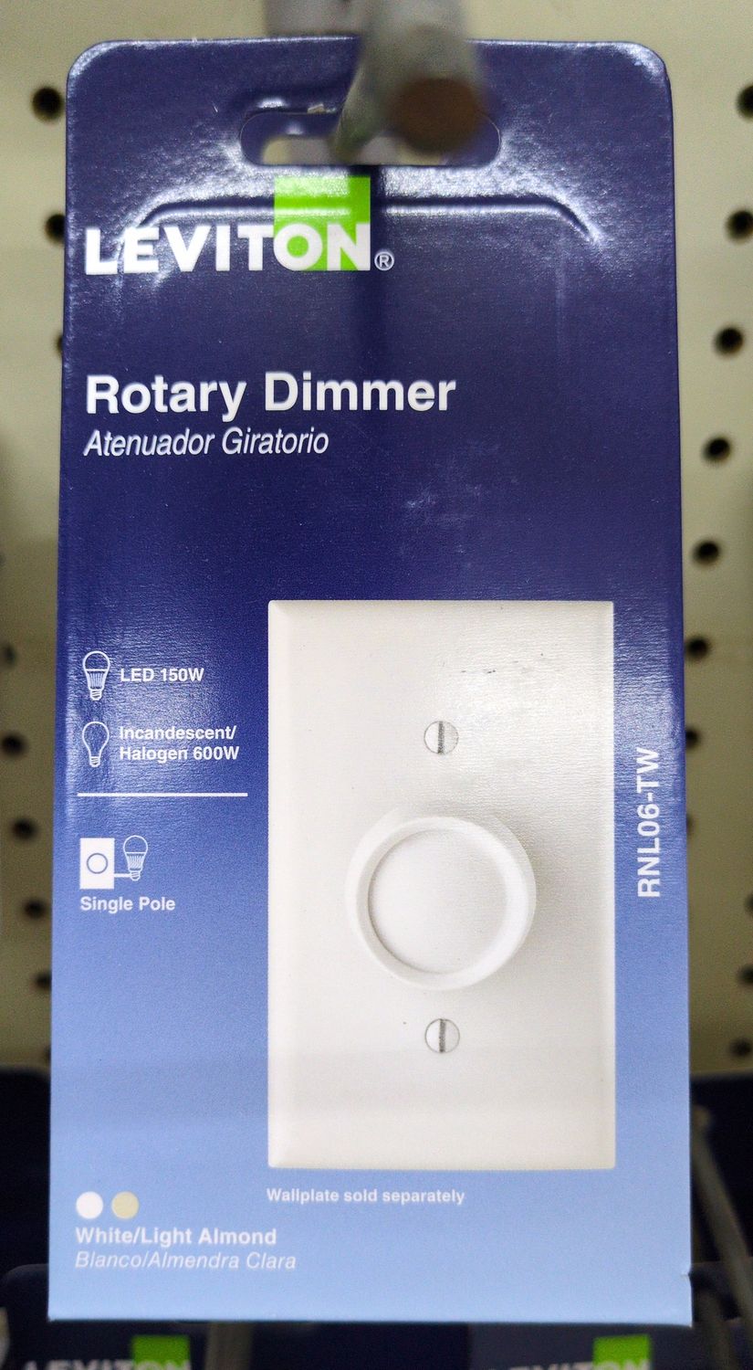 R00-RNL06-0TW ON/OFF ROTARY DIMMER