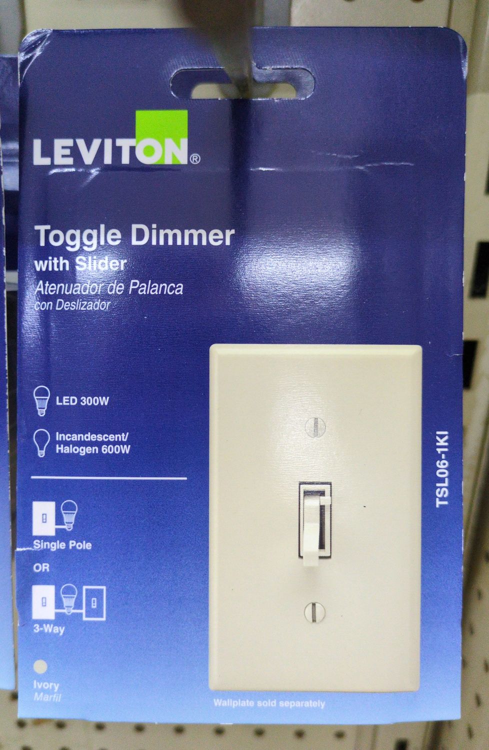 R11-TSL06-1KI TOGGLE DIMMER,3-WAY