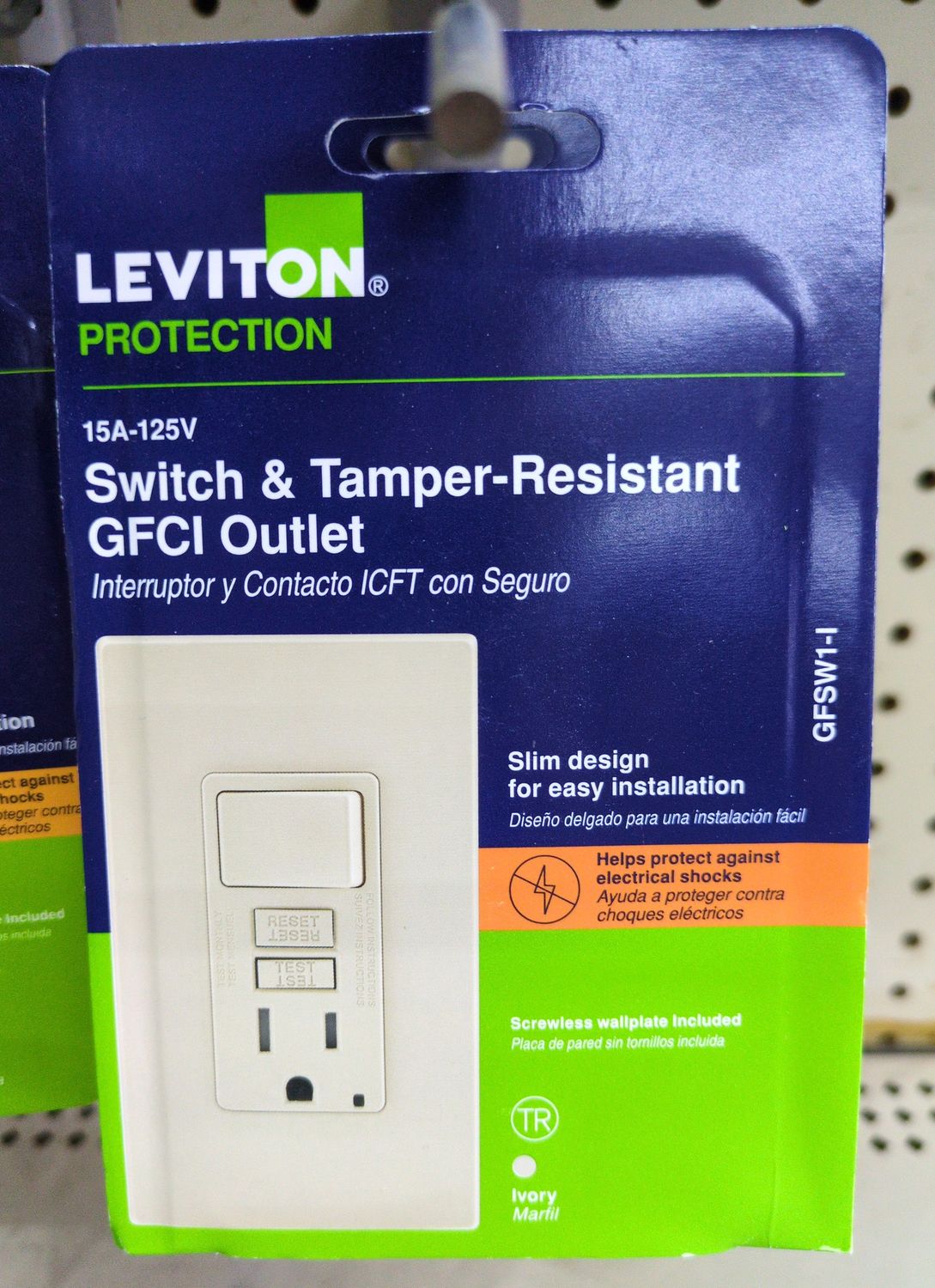 C91-GFSW1-00I SWITCH/SELFTEST GFCI