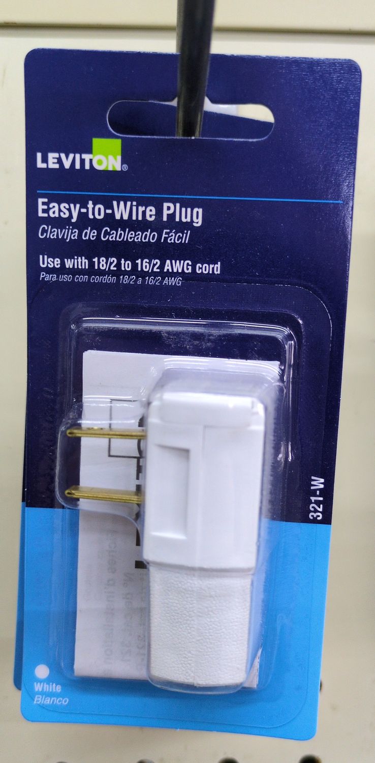 C22-00321-00W  PLUG WHITE