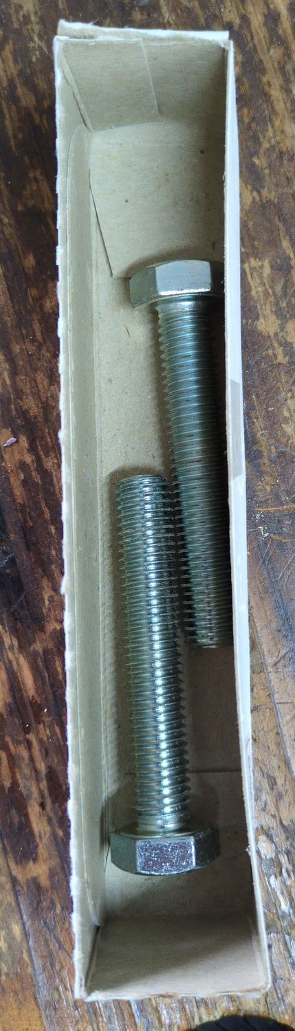 12mm-1.75 x 70mm Tap Bolt