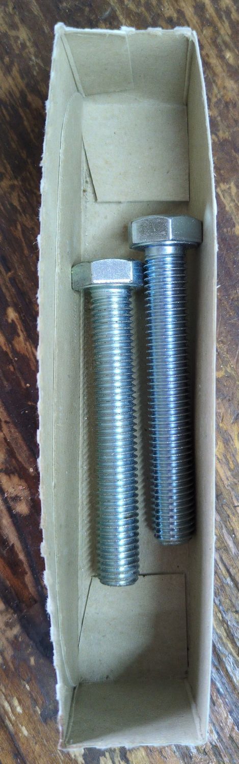 12mm-1.75 x 80mm Tap Bolt