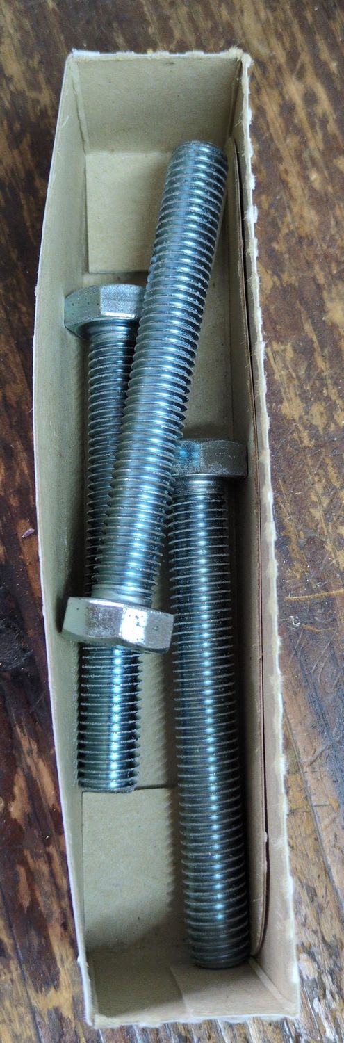 12mm-1.75 x 90mm Tap Bolt