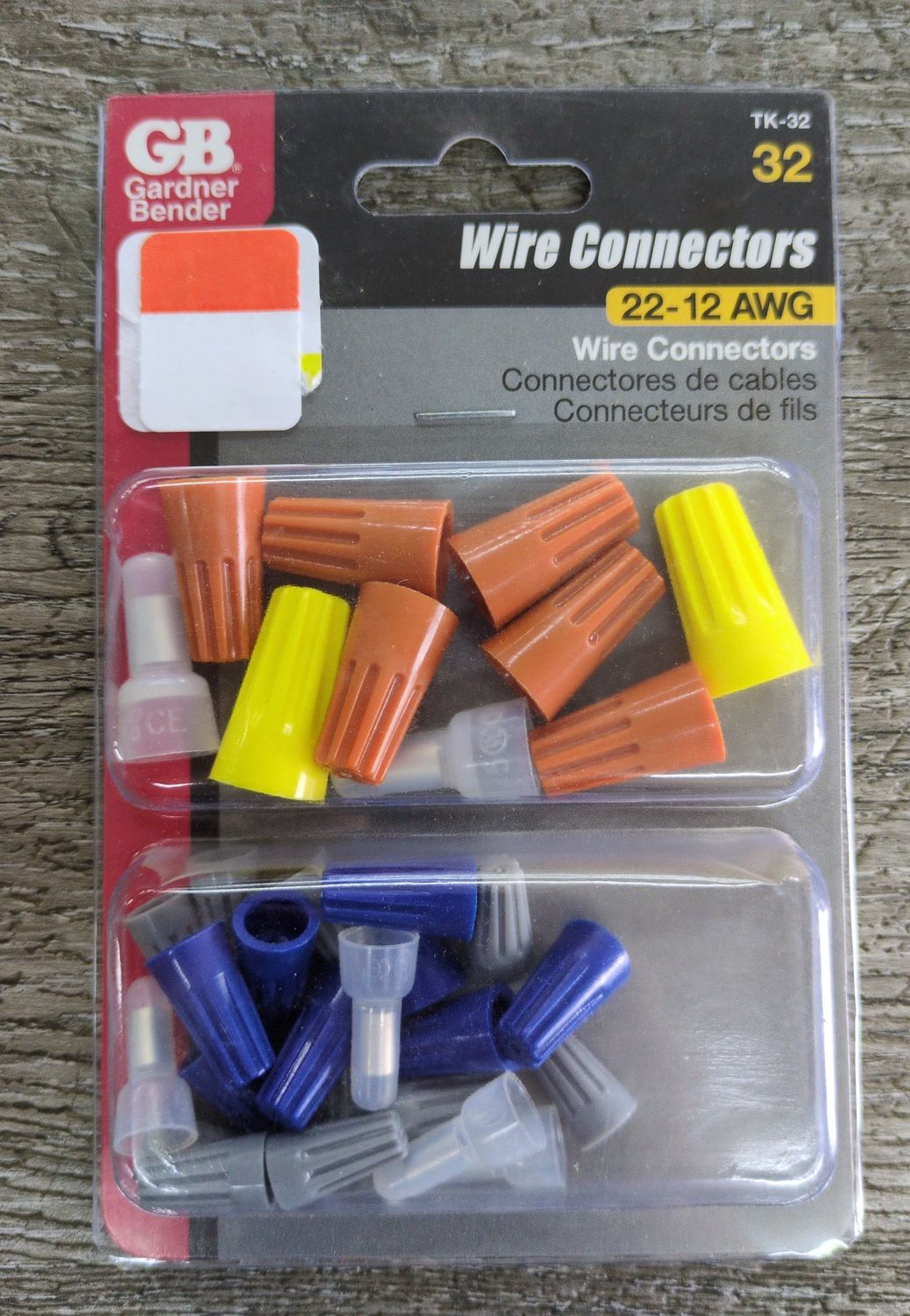 TK-32 ASST.WIRE CONN. 32PC