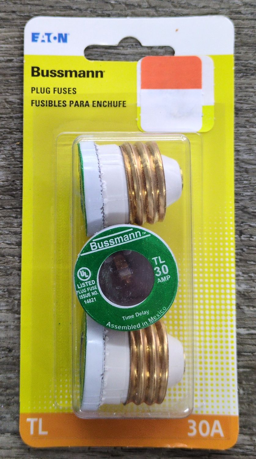 BP/TL-30A DELAY PLUG FUSE/3PK