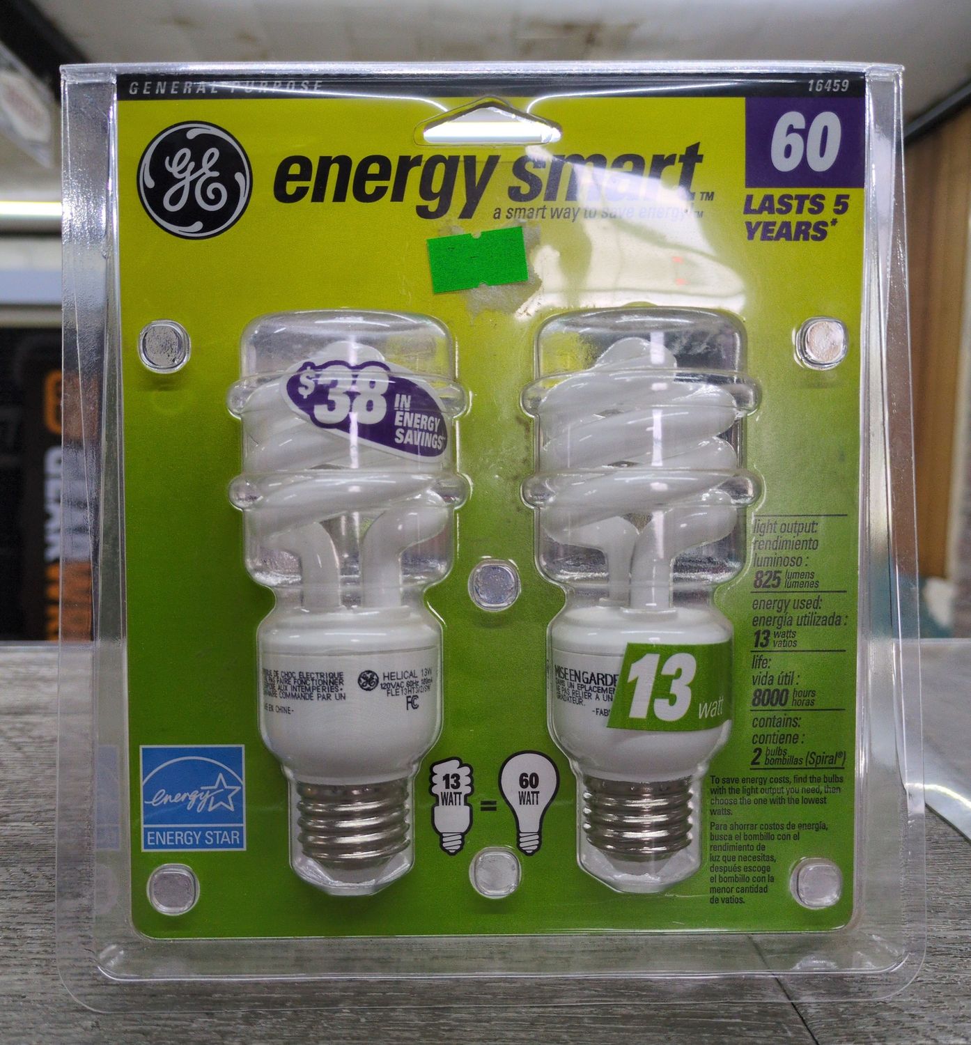 13W Spiral Bulbs