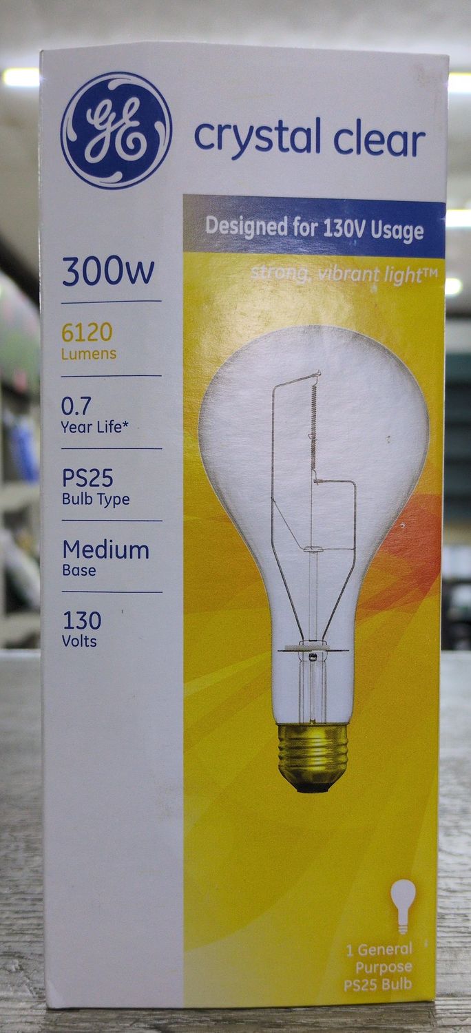 300W Crystal Clear Bulb