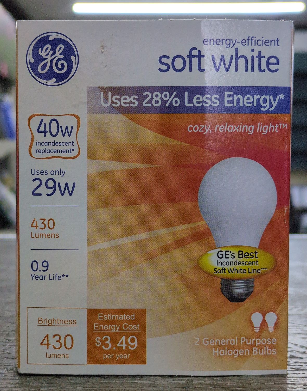 EE 29W Soft White Bulb