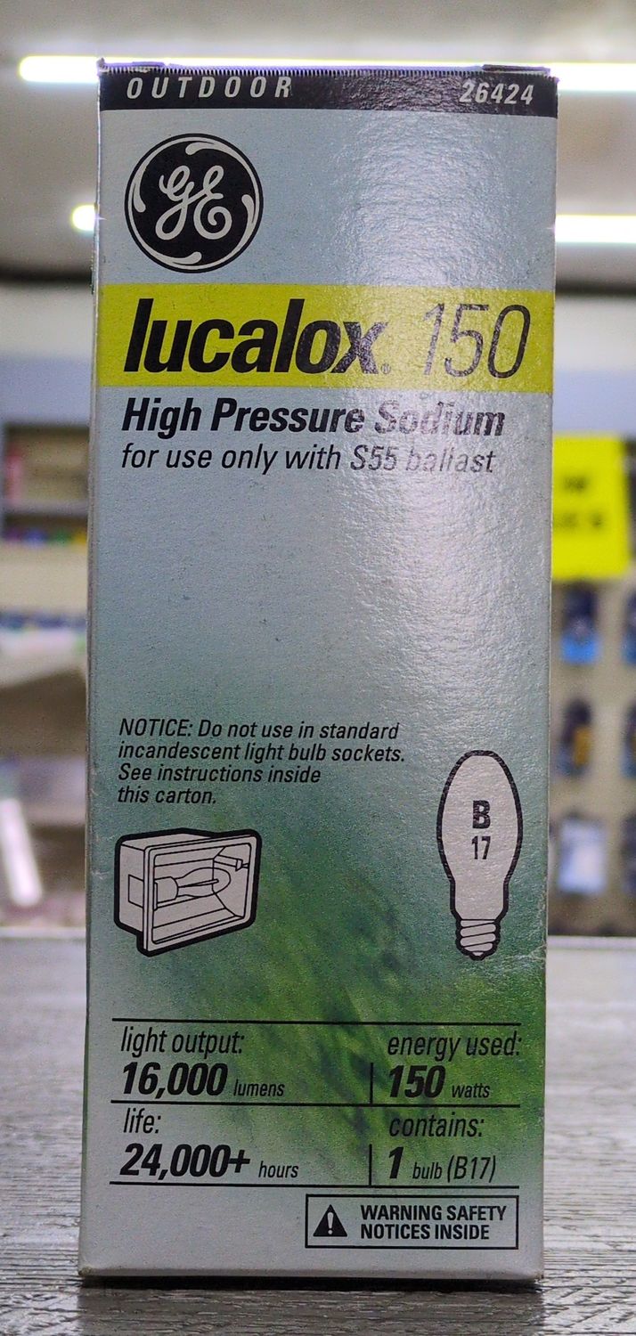 150W lucalox B17 Bulb