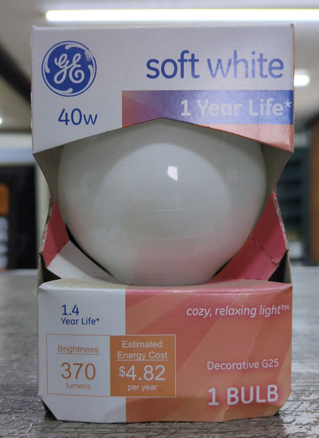 40W Soft White Bulb