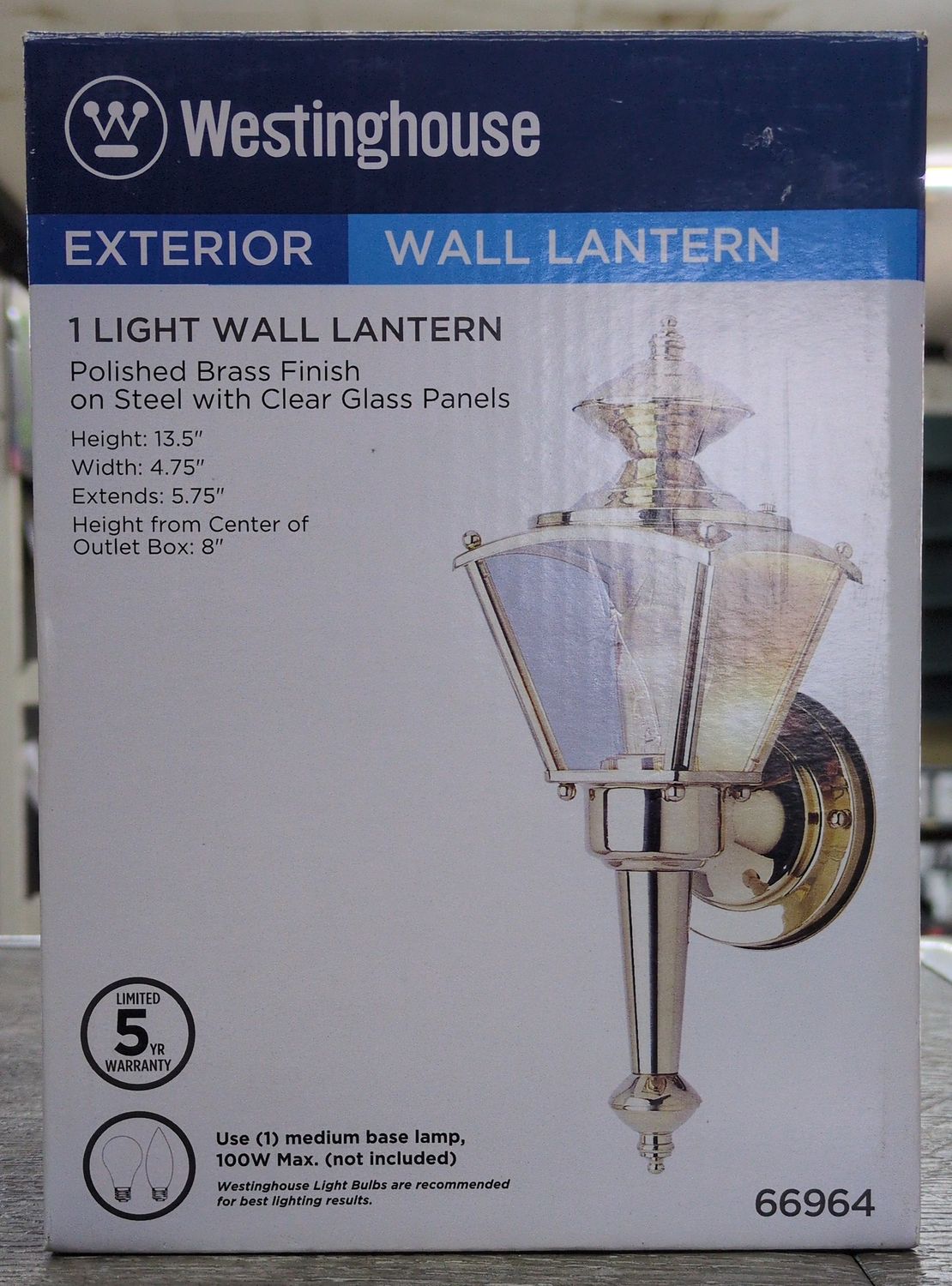 Exterior Wall Lantern Light