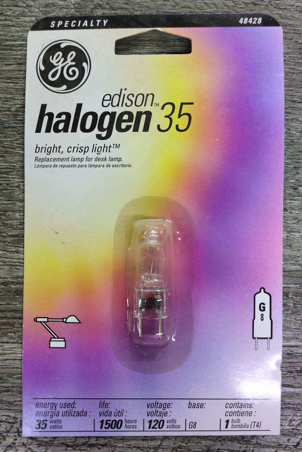 35W Edison Halogen G8 Bulb