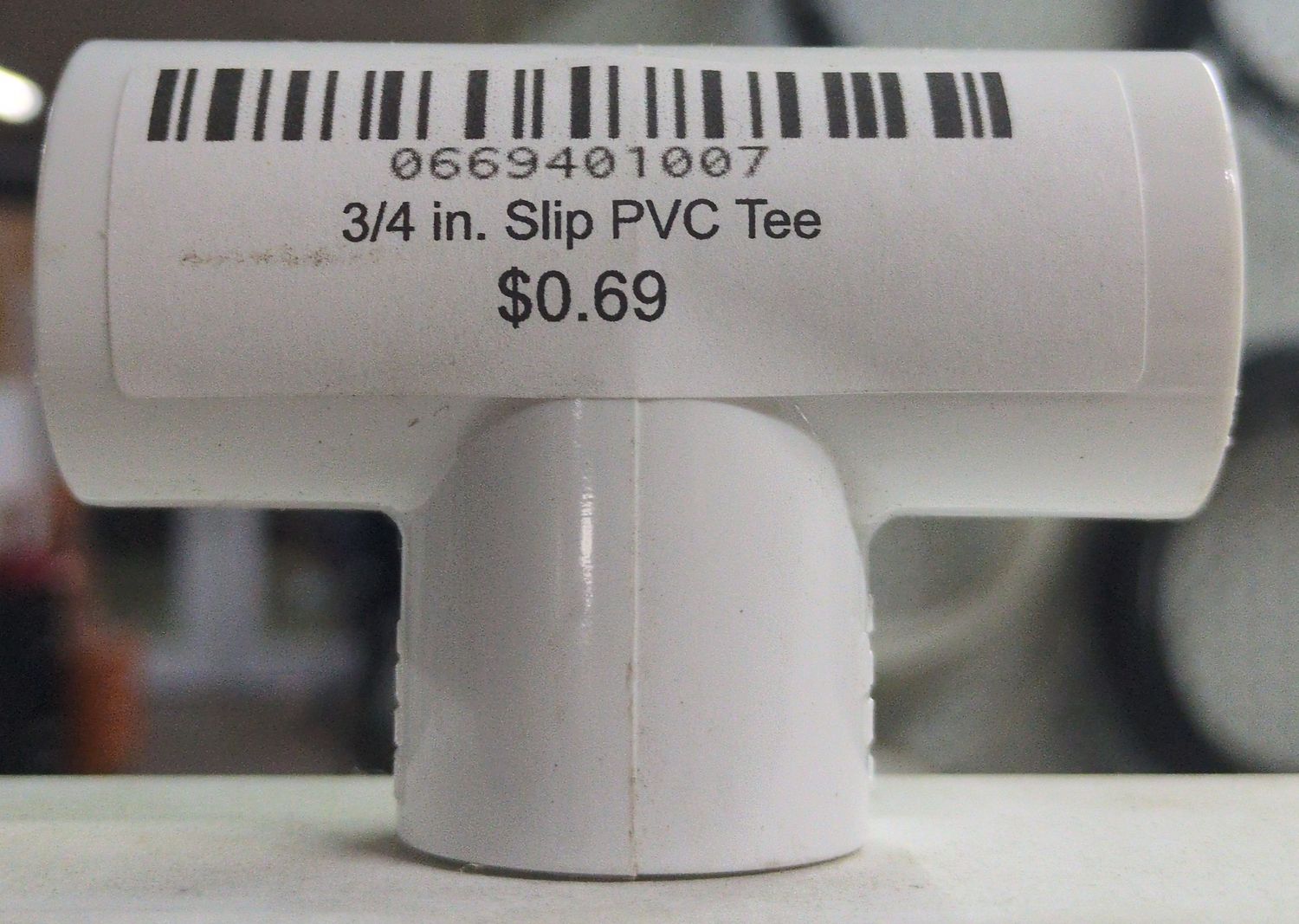 3/4 in. Slip PVC Tee