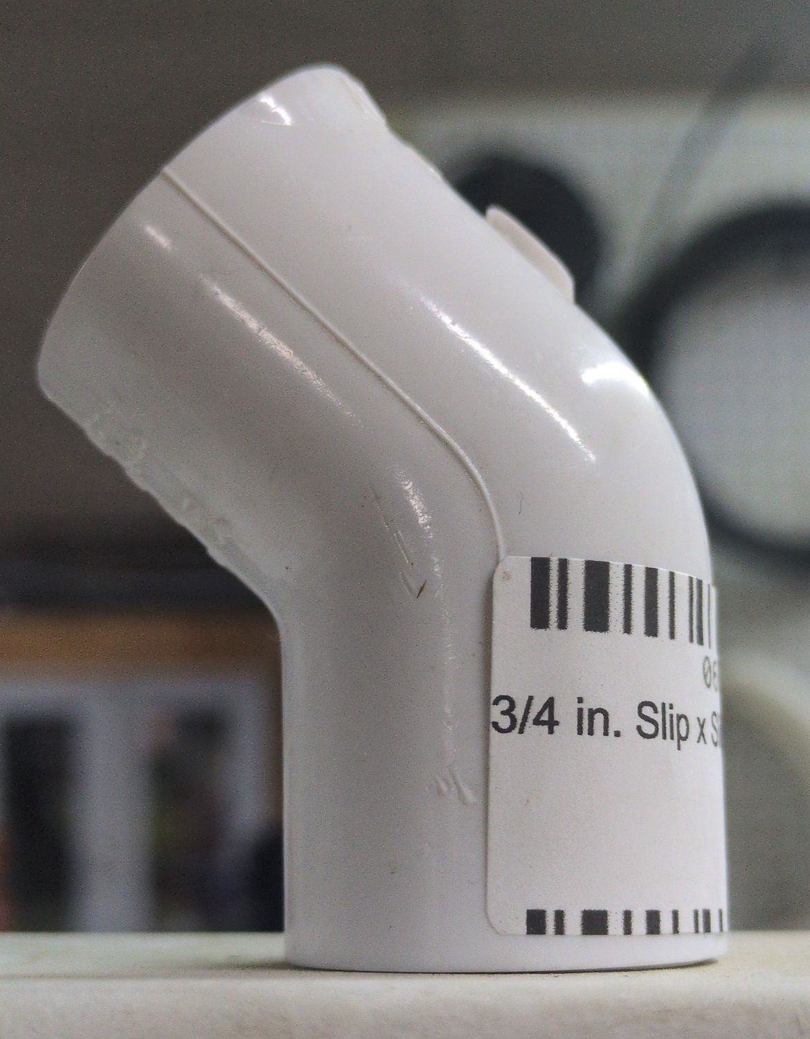 3/4 in. Slip x Slip PVC 45-Degree Elbow