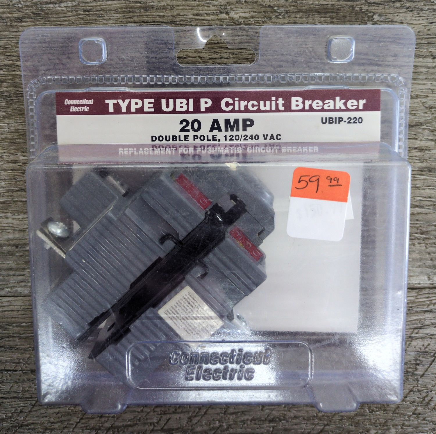 Type UBI P Circuit Breaker 20 AMP