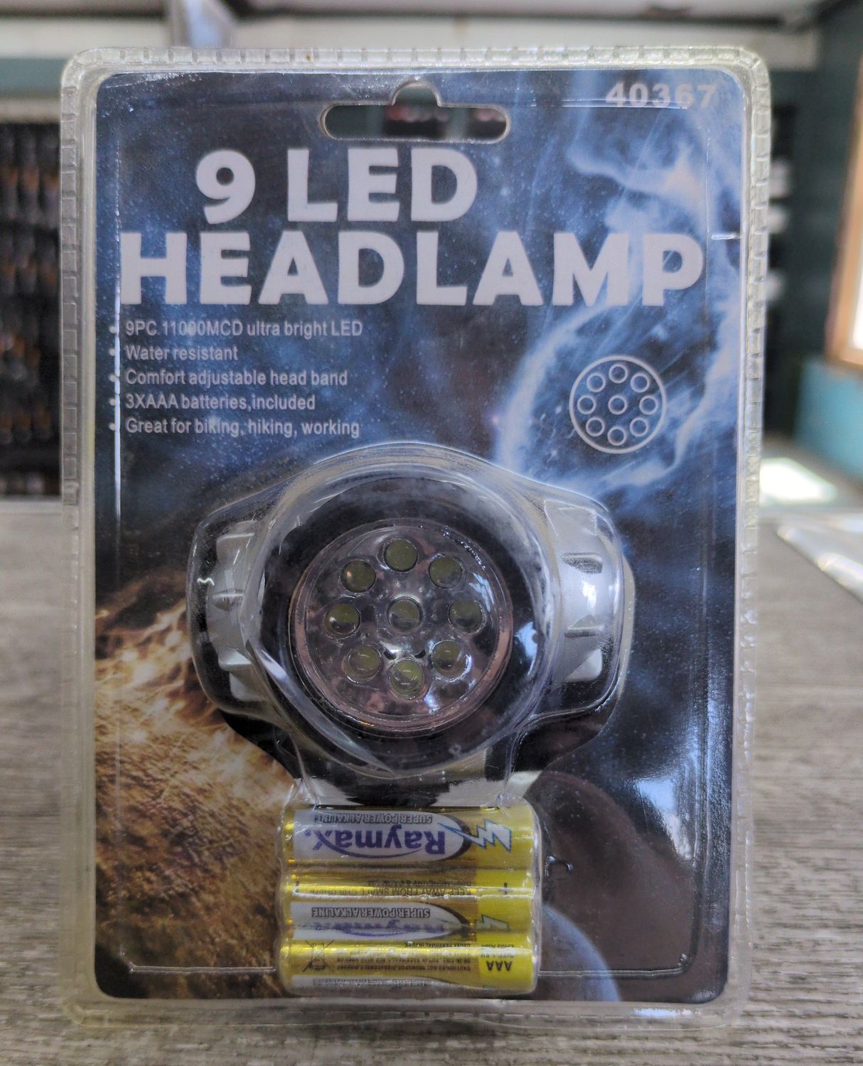 9 LED Headlamp