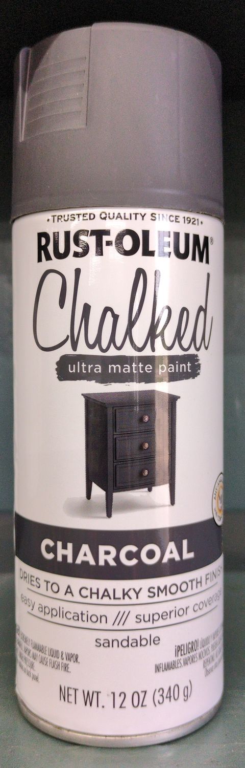 302590 12OZ CHALKED CHARCOAL