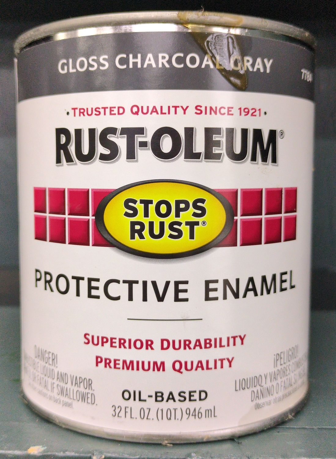 Gloss Charcoal Gray QT