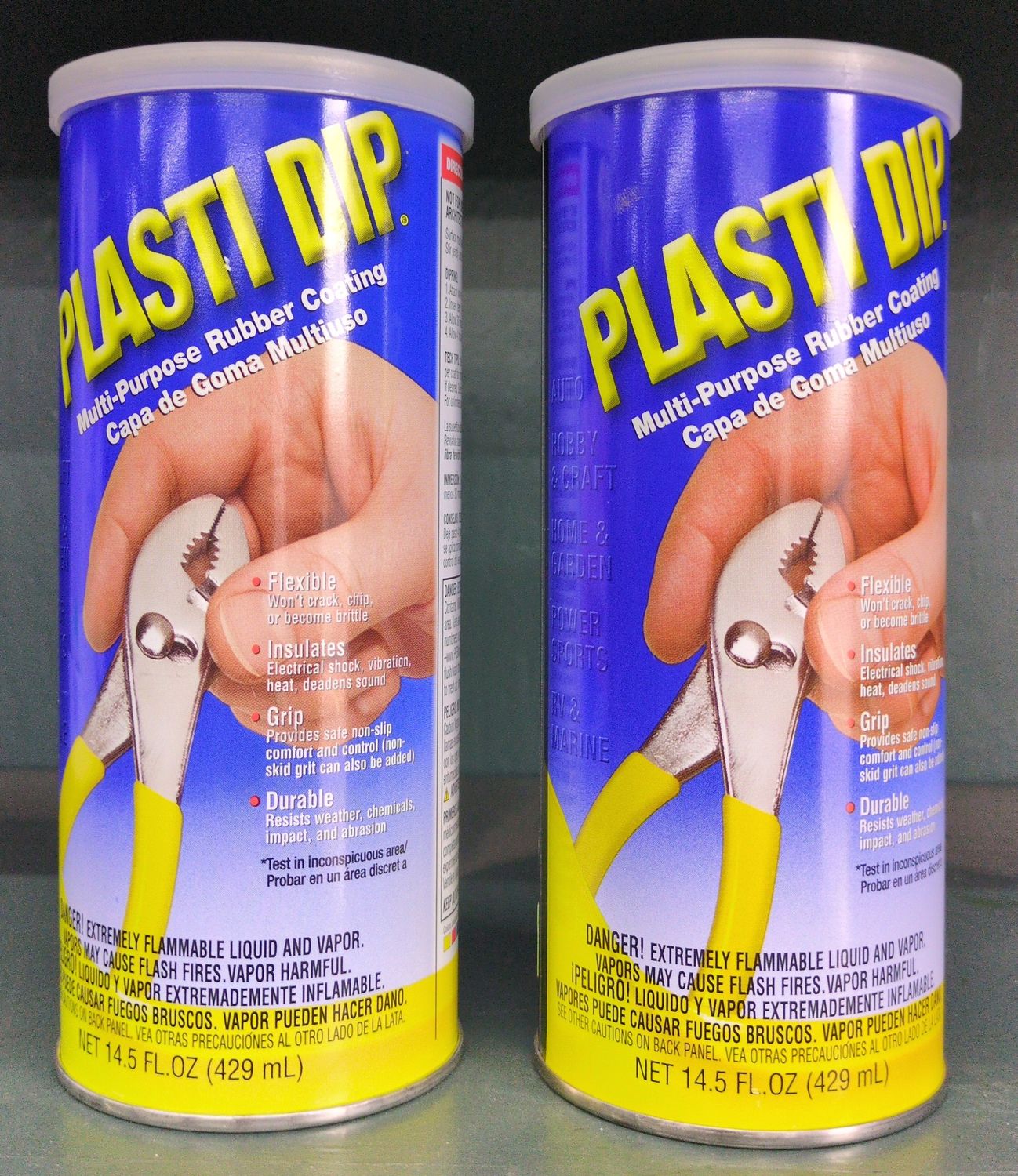 Plasti Dip Red &amp; Blue