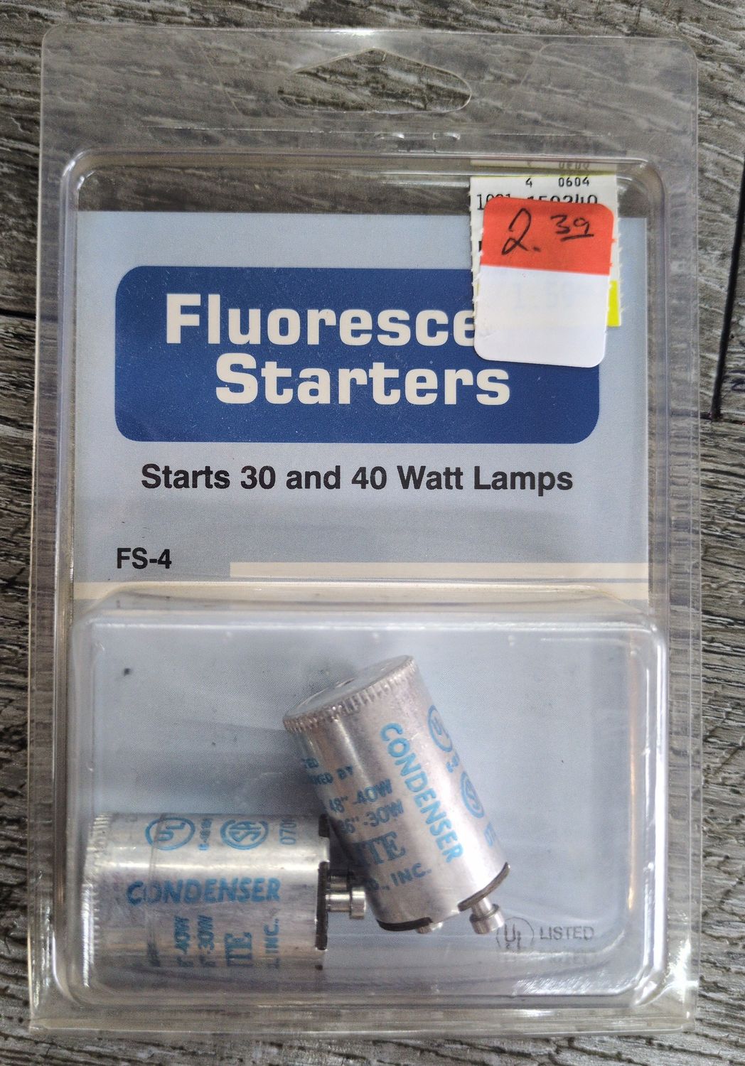 30/40 Watt Fluorescent-Starter