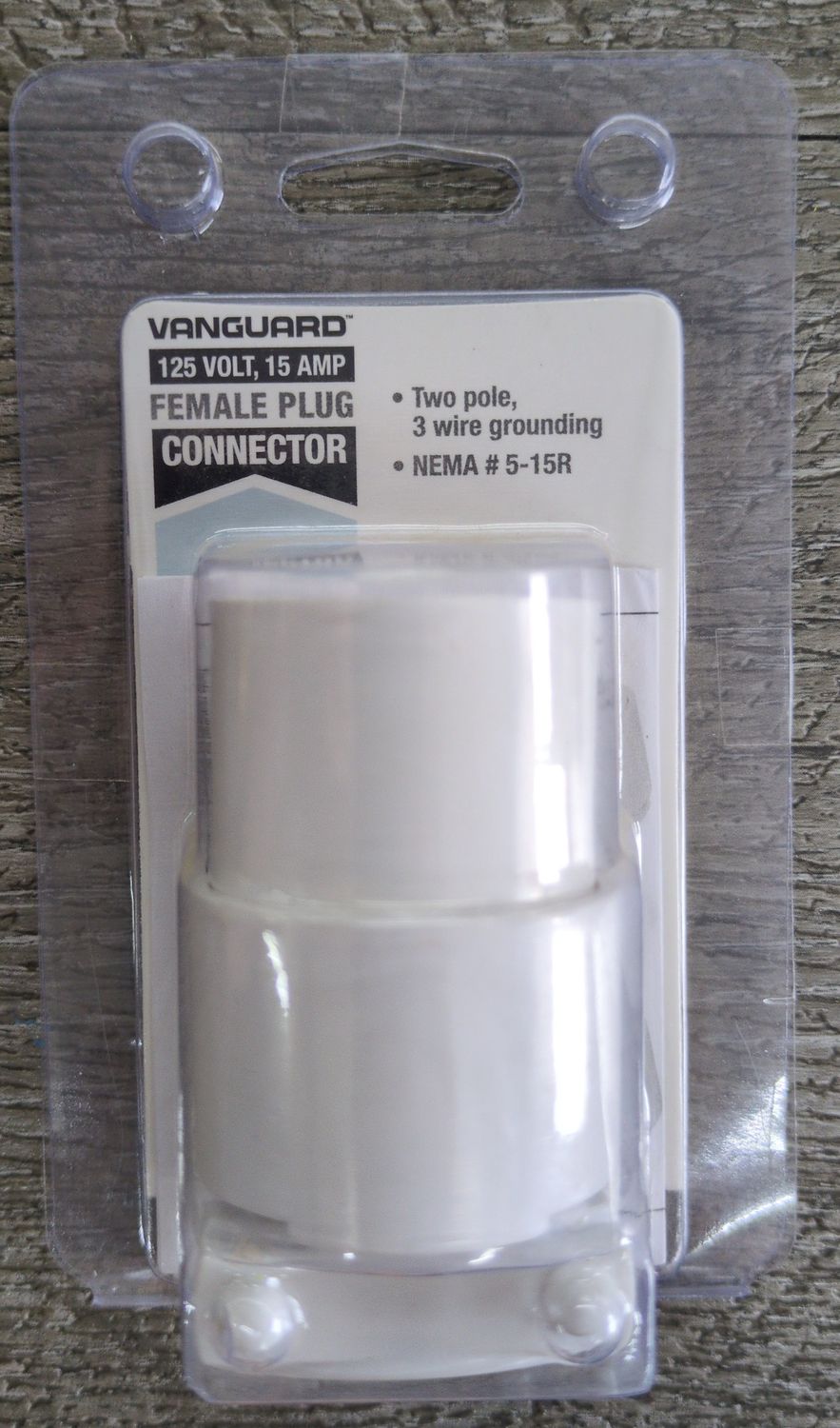 125V, 15 Amp Female Plug Connector