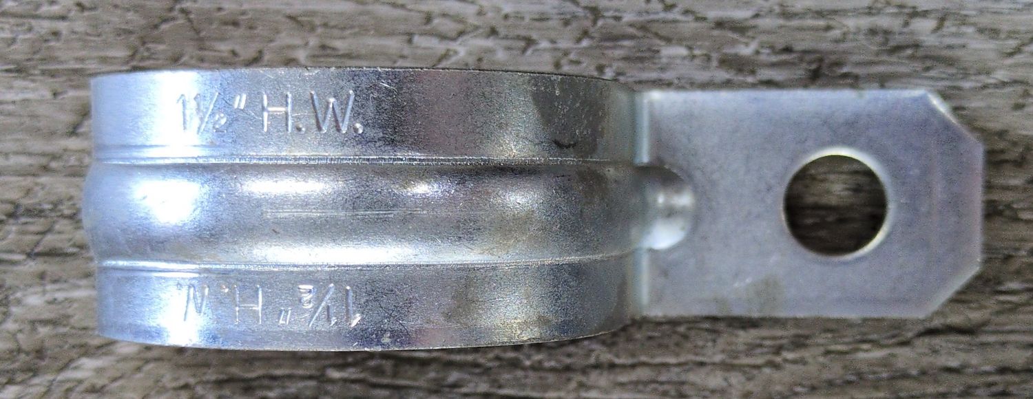 TS105 1 1/2" 1-HOLE STRAP
