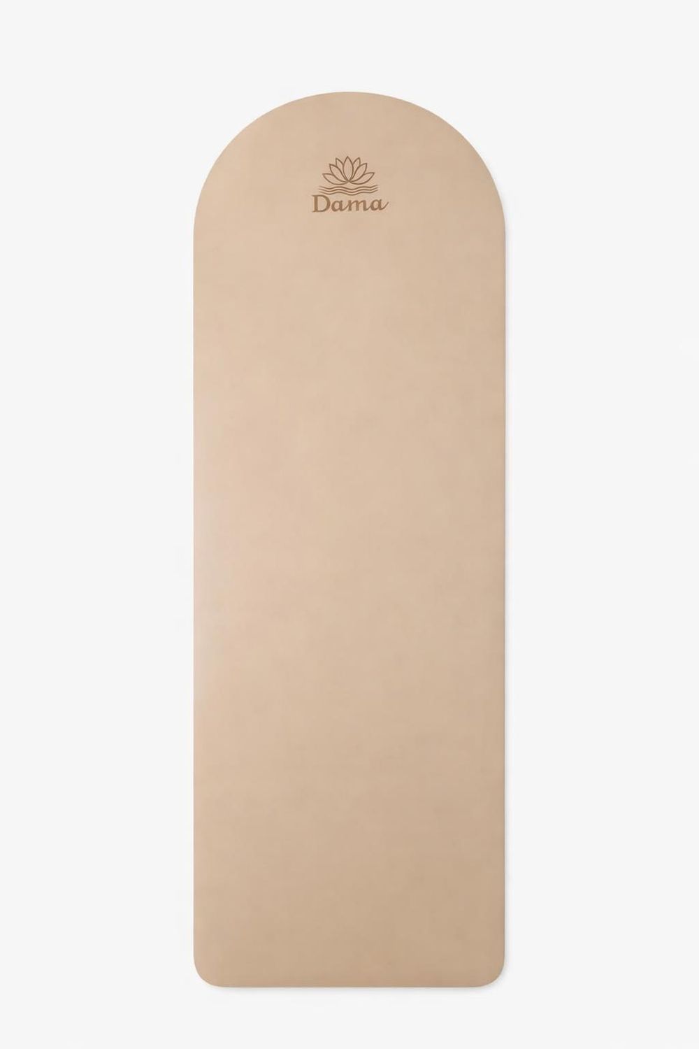 Yoga Mat Latte Beige—warm neutral softness