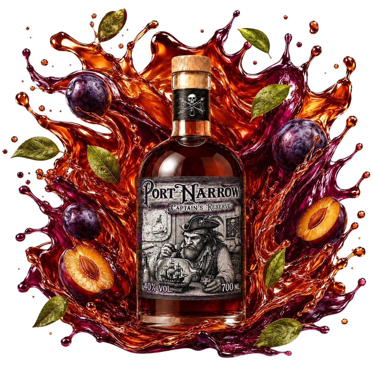 Port Narrow - Captain's Reserve - 40.0% vol.