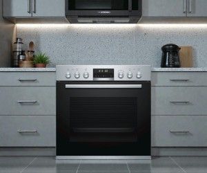 Bosch HEA578BS1 Ofen, Energieeffizienzklasse A, 0,99 kWh/Zyklus, 0,81 kWh/Zyklus (Heißluft), 71 Liter