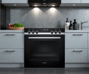 Siemens HE578BBS3 Ofen, Energieeffizienzklasse A+, 71 l, 0,94 kWh/zyklus, 0,69 kWh/zyklus