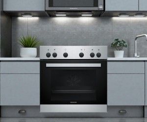 Siemens HE010FBR1 Ofen 66 L, Energieeffizienzklasse A, 0,98 kWh/Zyklus (Ober-/Unterhitze), 0,79 kWh/Zyklus (Heißluft)