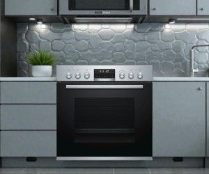 Bosch HEB578BS1 Ofen 71 L, Energieeffizienzklasse A, 0,99 kWh/Zyklus, 0,81 kWh/Zyklus (Heißluft)