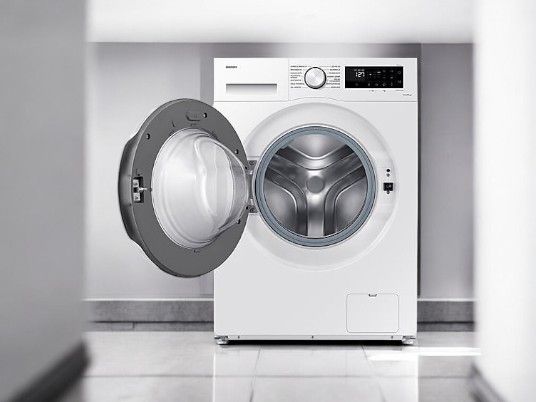 Samsung WW80CGC04ATE Waschmaschine 8 kg 1400 U/min Energieeffizienzklasse A, 47 kWh/100 Zyklen, 72 dB, 48L Wasserverbrauch, 3:38 Stunden Programmdauer