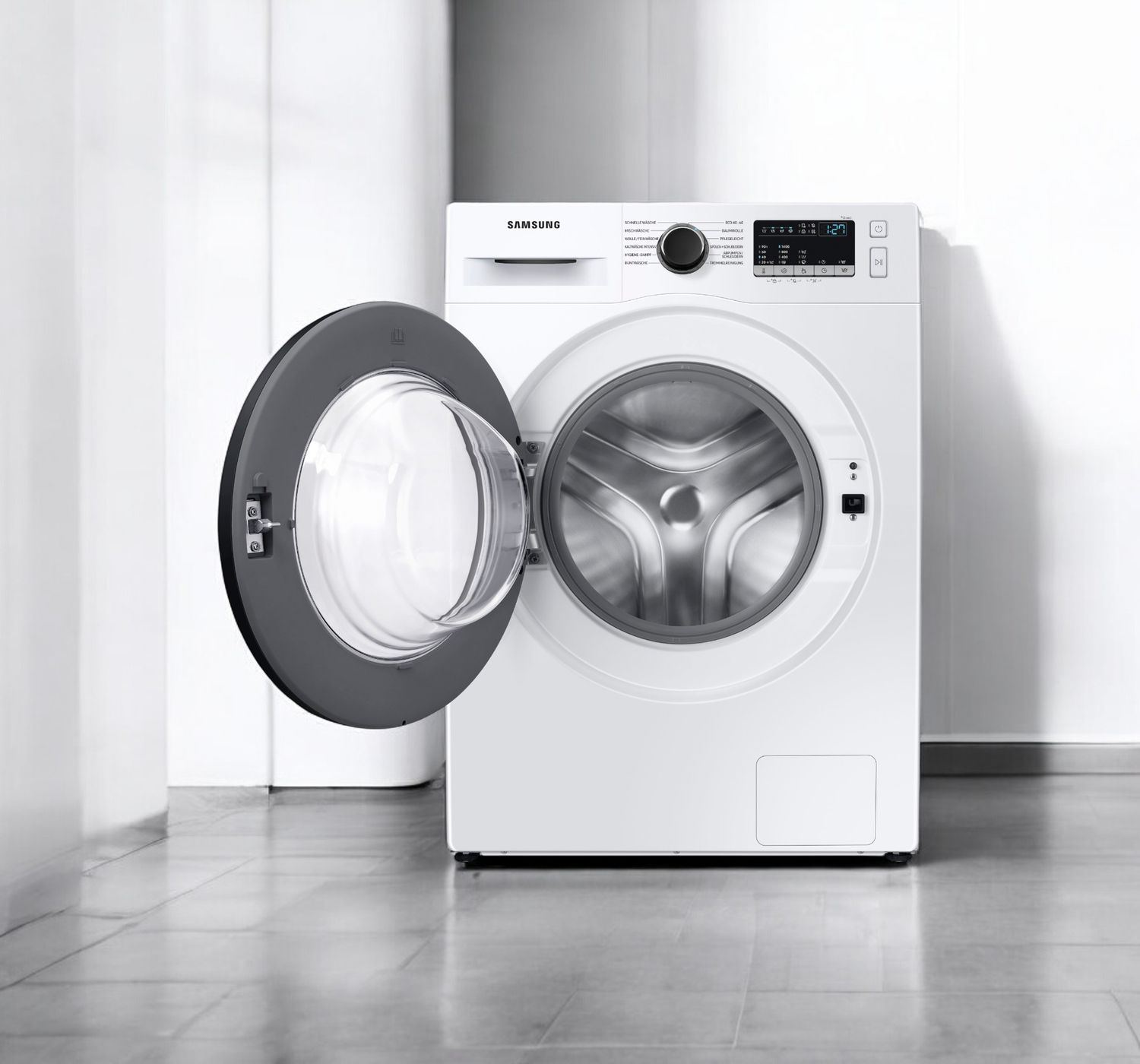 Samsung WW8ET4048CE Waschmaschine 8 kg 1400 U/min Energieeffizienzklasse B, 55 kWh/100 Waschzyklen