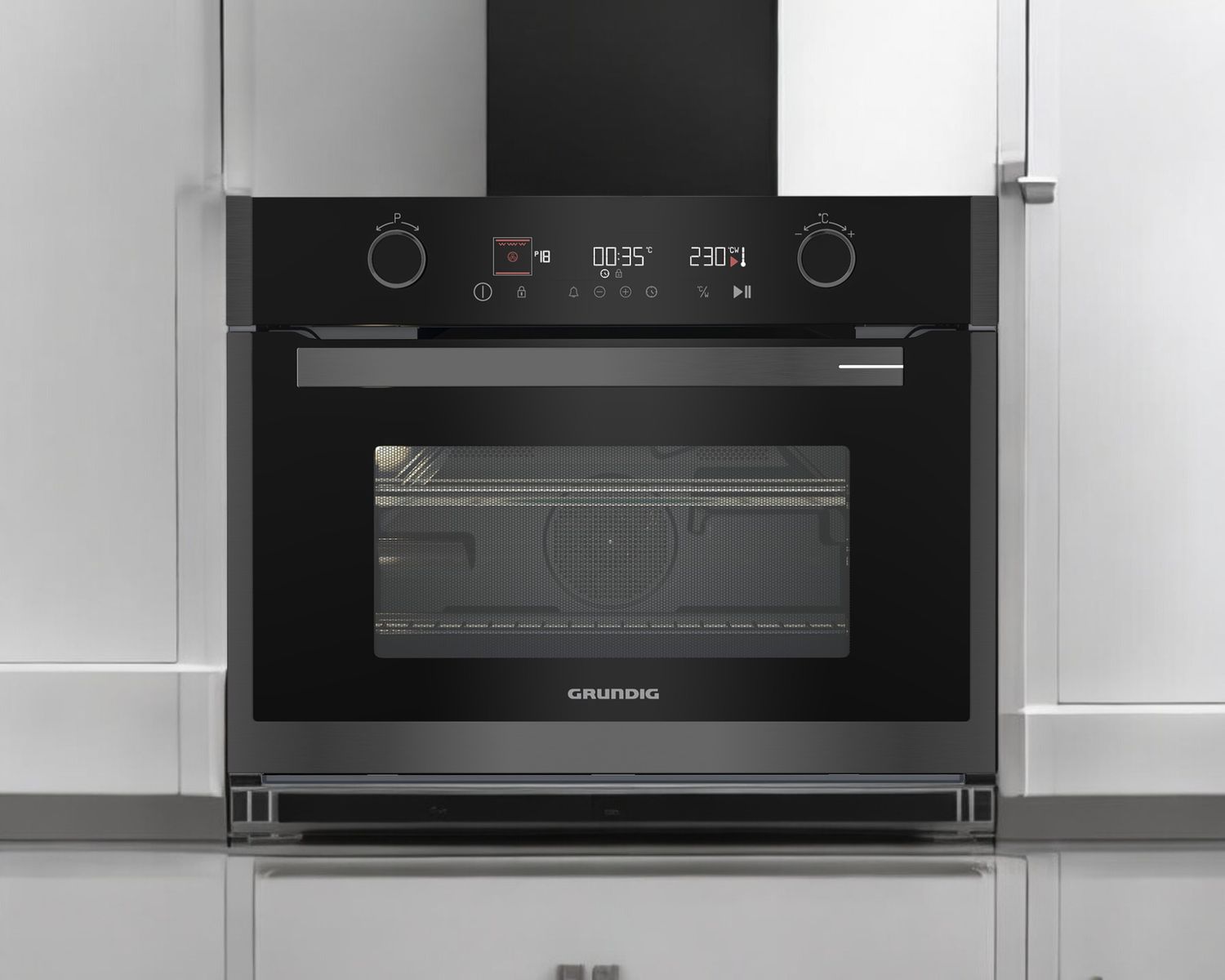 Grundig GEMH13910B Ofen 11,1 kW, 202-240 V, 3-Phasen, 50 Hz