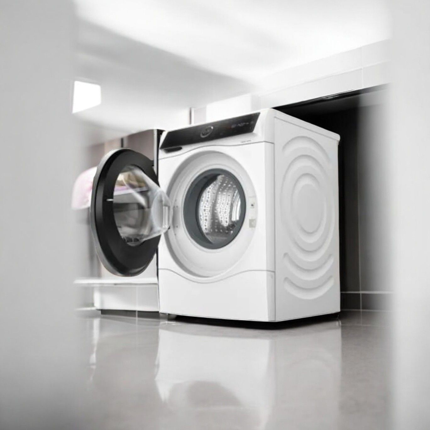 Bosch WNAD63H WNC244070 Waschmaschine 8 kg 1400 U/min Energieeffizienzklasse A mit Dampffunktion