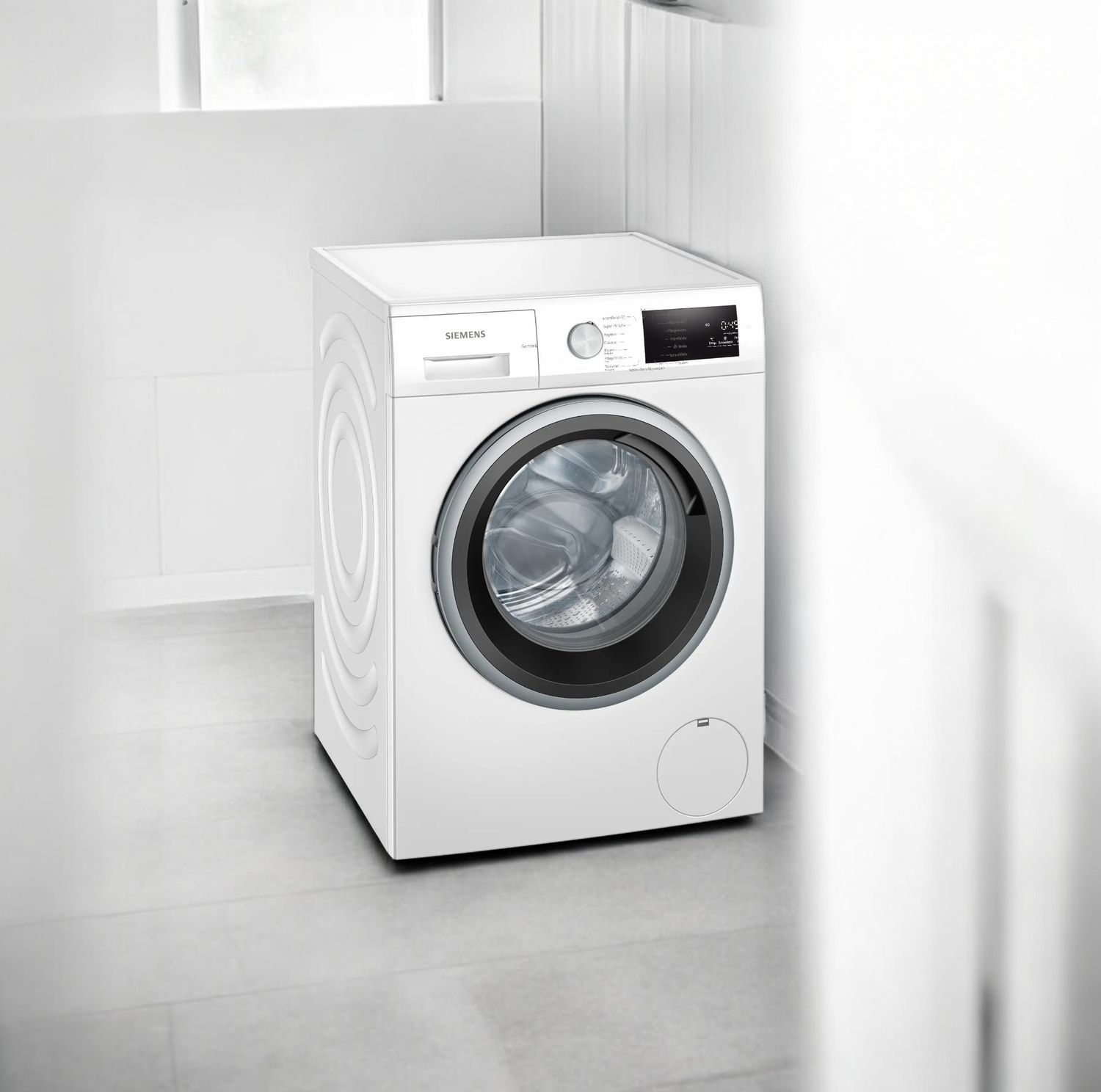 Siemens WM14NKEC04/10 Waschmaschine 8 kg 1400 U/min Energieeffizienzklasse A