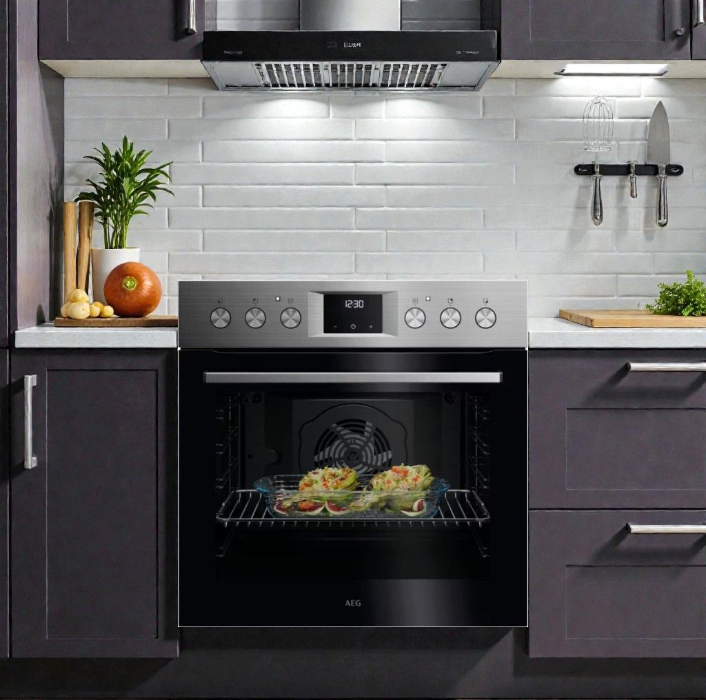 AEG OU5AE20SM 72 L Ofen A+ 0,93 kWh/Zyklus (Konventionell) 0,69 kWh/Zyklus (Heißluft)