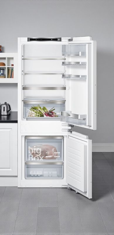 Siemens KI77SADE0 Kühlschrank mit Gefrierfach, Energieeffizienzklasse E, 207 kWh/Jahr, 62L Gefrierfach, 169L Kühlfach