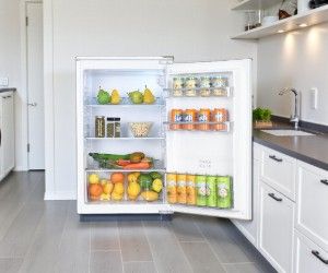 Hanseatic HEKS8854E Kühlschrank 129 L 92 kWh/Jahr Energieeffizienzklasse E, 39 dB Geräuschpegel