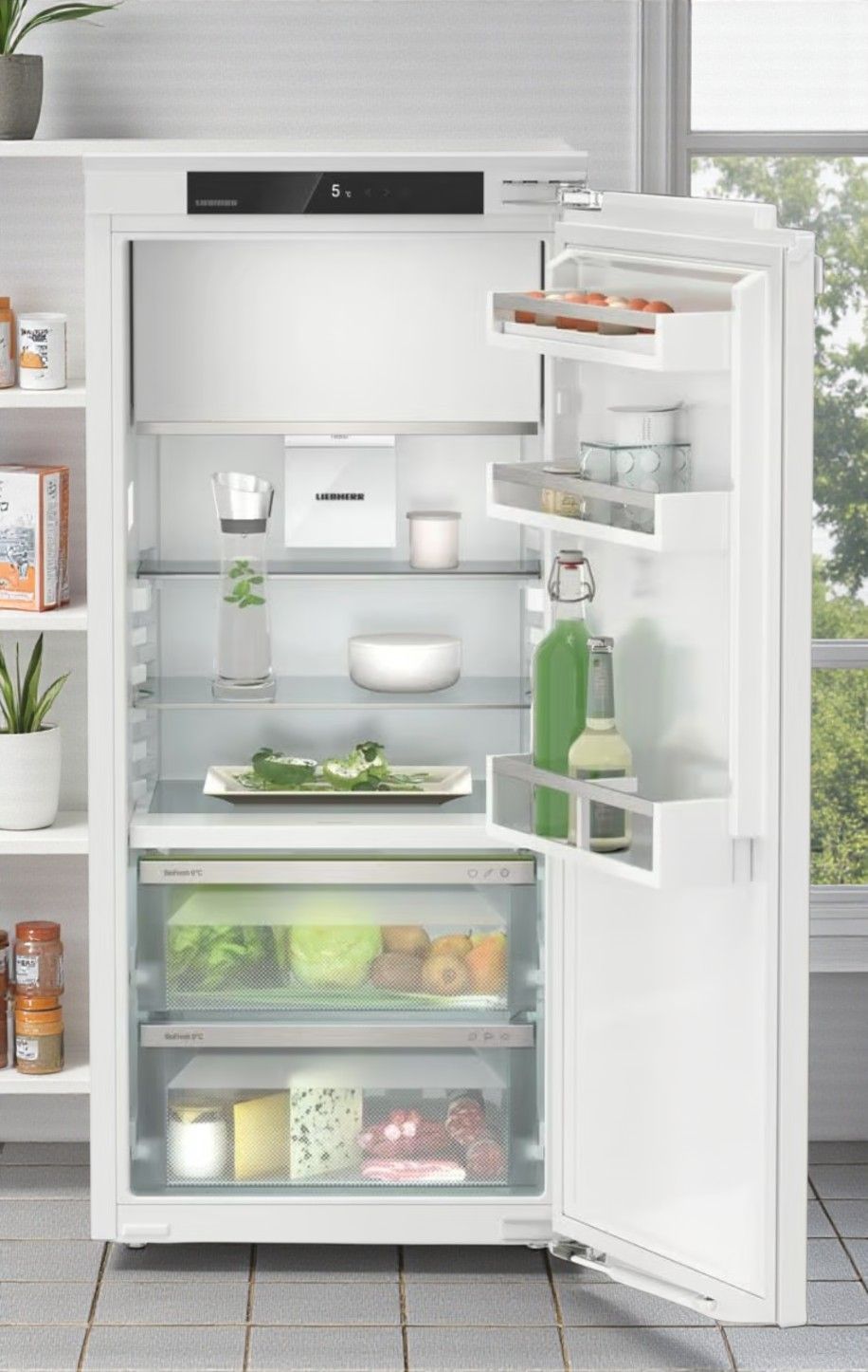 Liebherr IRBc 4121 Kühlschrank 158L Nutzinhalt, 16L Gefrierfach, 118 kWh/Jahr, Geräuschpegel 32 dB, Energieeffizienzklasse C