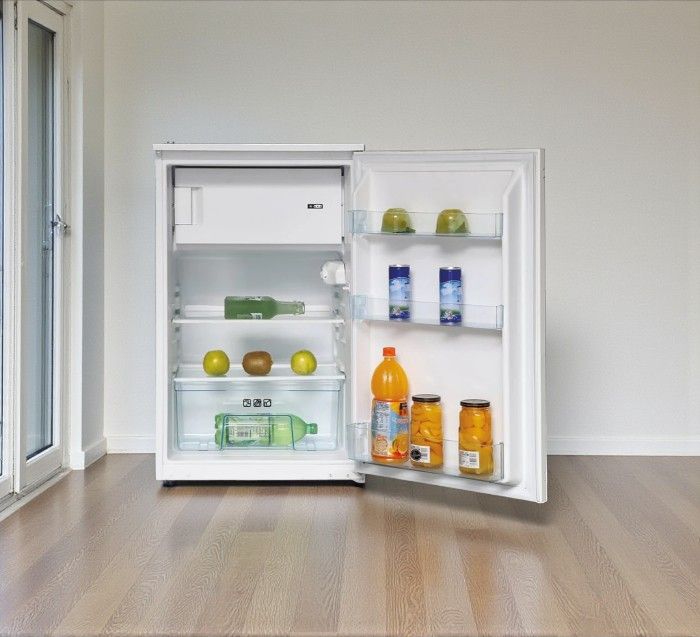 Hoover HBOD 88288/N Kühlschrank 100 L, 16 L Gefrierfach, Energieeffizienzklasse E, 146 kWh/Jahr, Geräuschpegel 39 dB