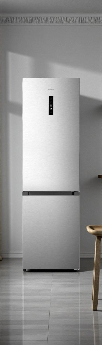 Gorenje NRK6208MXK4T Kühlschrank 220-240 V, 0.9 A, 311 l, Energieeffizienzklasse E, Made in Serbia