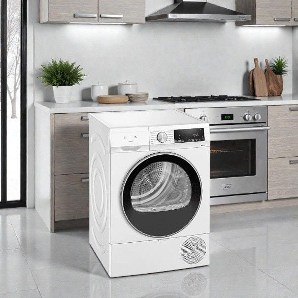 Siemens WQ43G2D0EM Trockner 9,0 kg Energieeffizienzklasse C, 110 kWh, 63 dB, 88% Restfeuchte, 3:00 Stunden